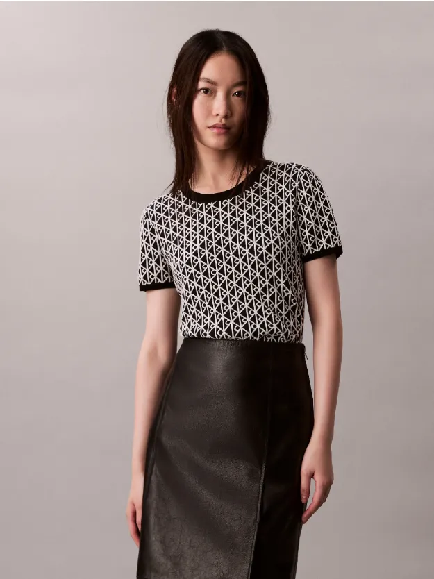 Black Knit Cap Sleeve Baby Tee