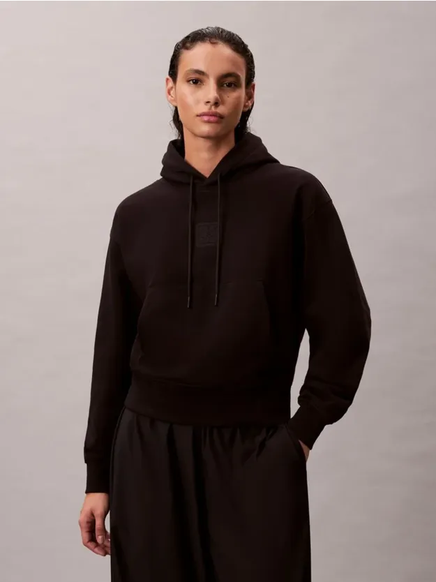 Black Premium Terry Hoodie